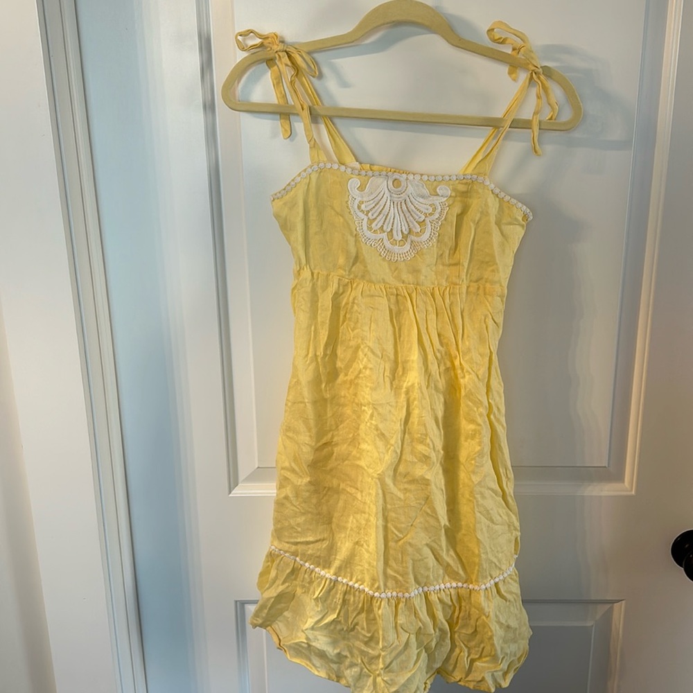 Lilly Pulitzer Linen Dress Size 0